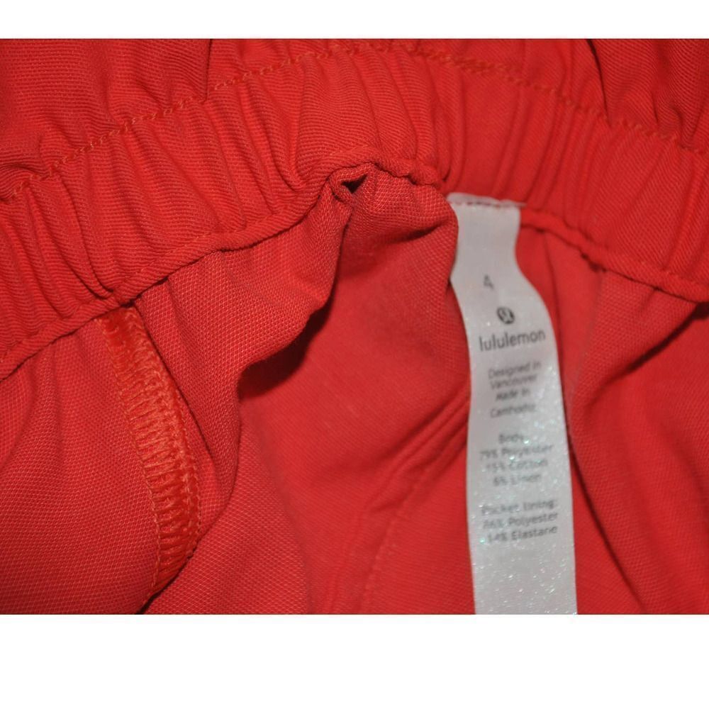 Lululemon Orange scrunch waist skirt - 4 - Picture 5 of 5